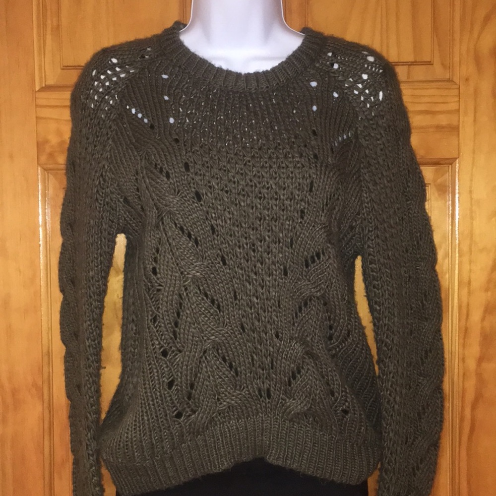 Charlotte Russe olive green sweater